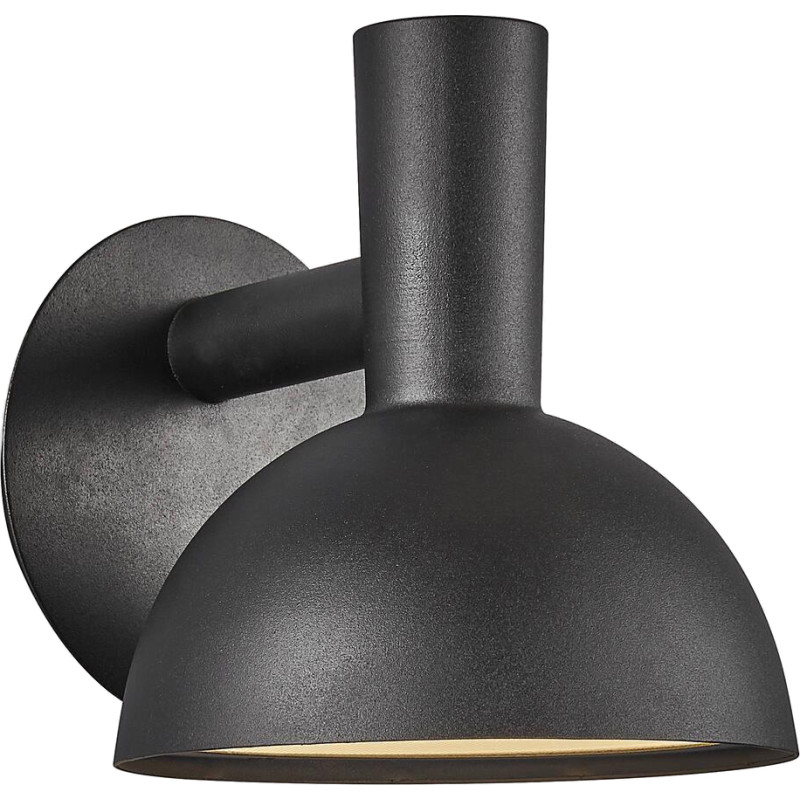 Nordlux Arki v&auml;gglampa utomhus, svart, &Oslash;20 cm