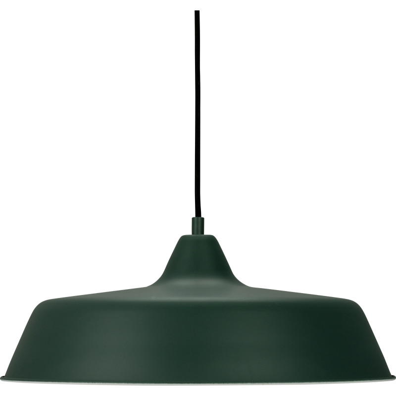 Dyberg Larsen Raw pendellampa, m&ouml;rkgr&ouml;n