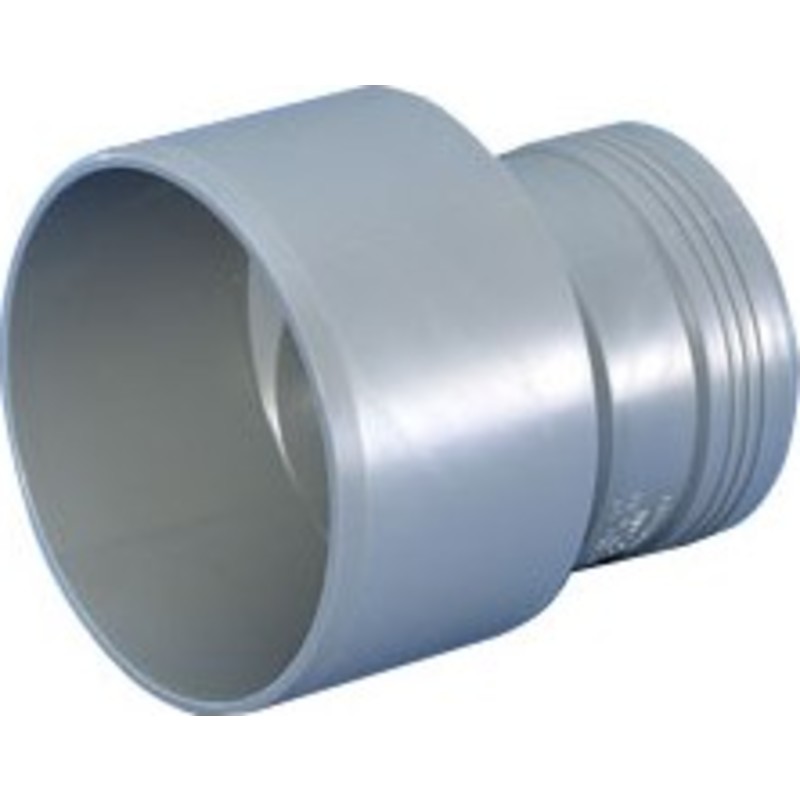 Wavin 110 x 75 mm grå PP-afløbsreduktion, lang model