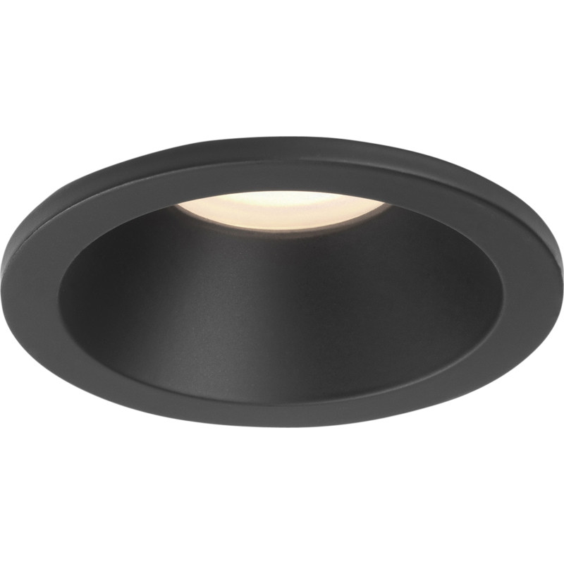 Astro Minima Round indbygningsspot, GU10, mat sort