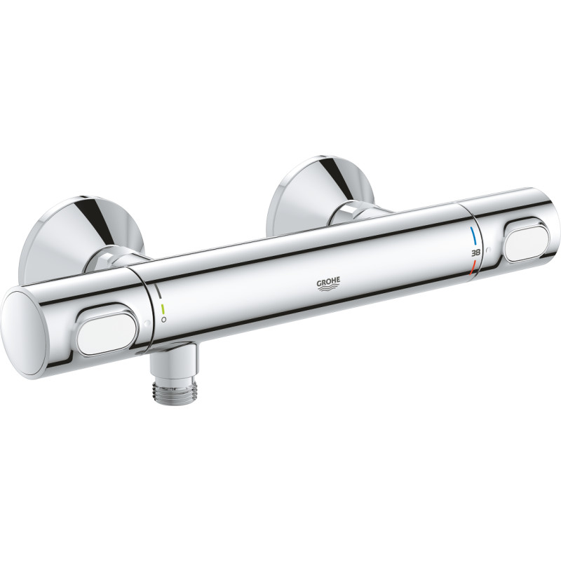 Grohe precision flow brusearmatur vægmonteret krom