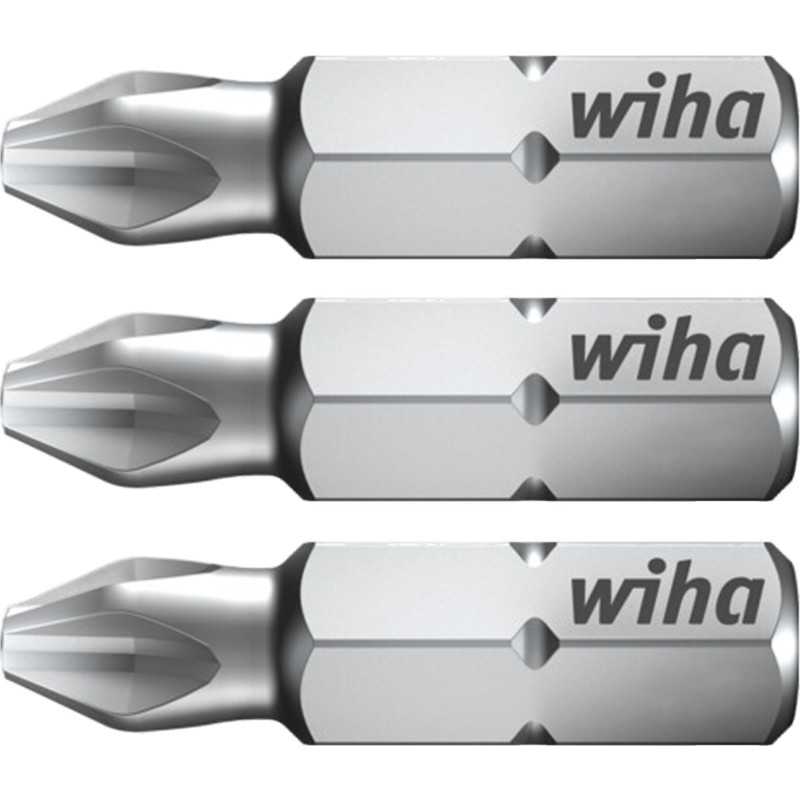 Wiha Philips bitsats 3 st 25 mm, PH2