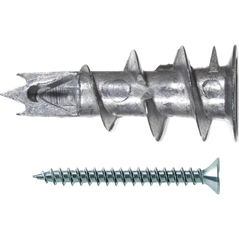 Fischer GKM 12 100 stk Skrue og vægstiksæt 31 mm