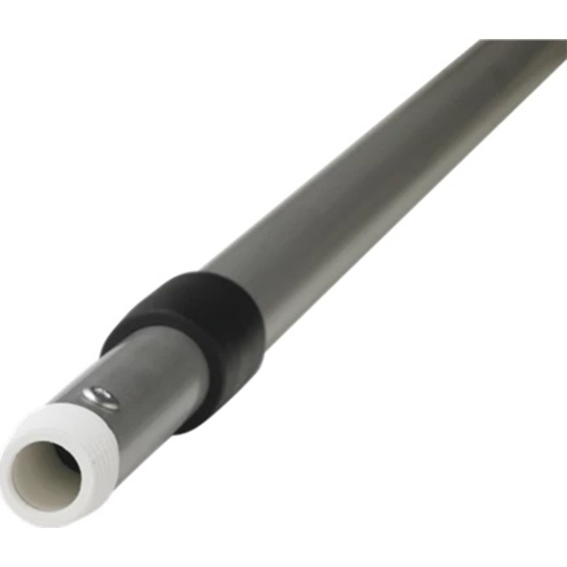 Teleskopskaft med gevind, kun til kondensskraber, Vikan, stål, aluminium, 100-180 cm - 100 - 180 cm | Skafter | Husholdningsrengøringsrekvisitter | NODISCOUNT