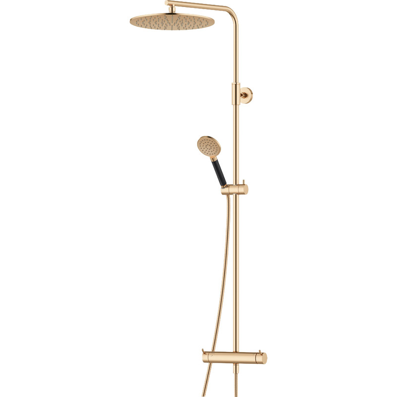 Mora Inxx II Shower System duschset, borstad mässing