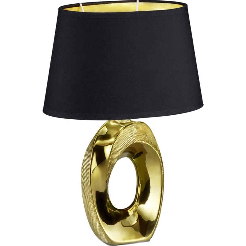 Trio Lighting Taba bordlampe, guld, 33 cm