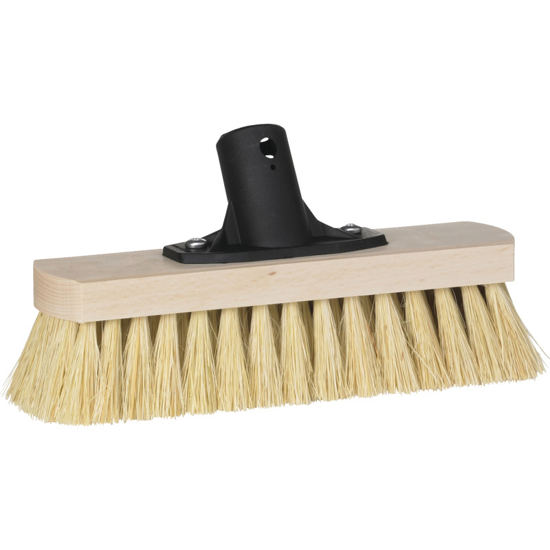 Tjærekost, Vikan, træ, 23 cm, stive børstehår - 23 cm | Børster og koste | Gevind | Koste-Skovle & Skafter
