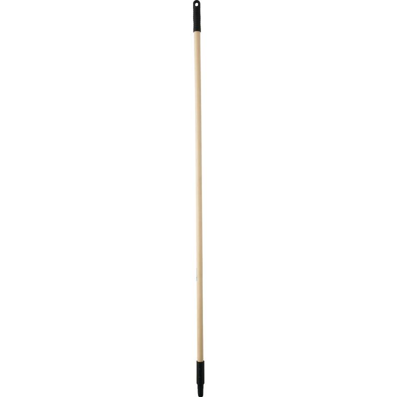Skaft med gevind, Vikan, 156cm, Ø2,5cm, træ - 156 cm | Skafter | Husholdningsrengøringsrekvisitter | NODISCOUNT