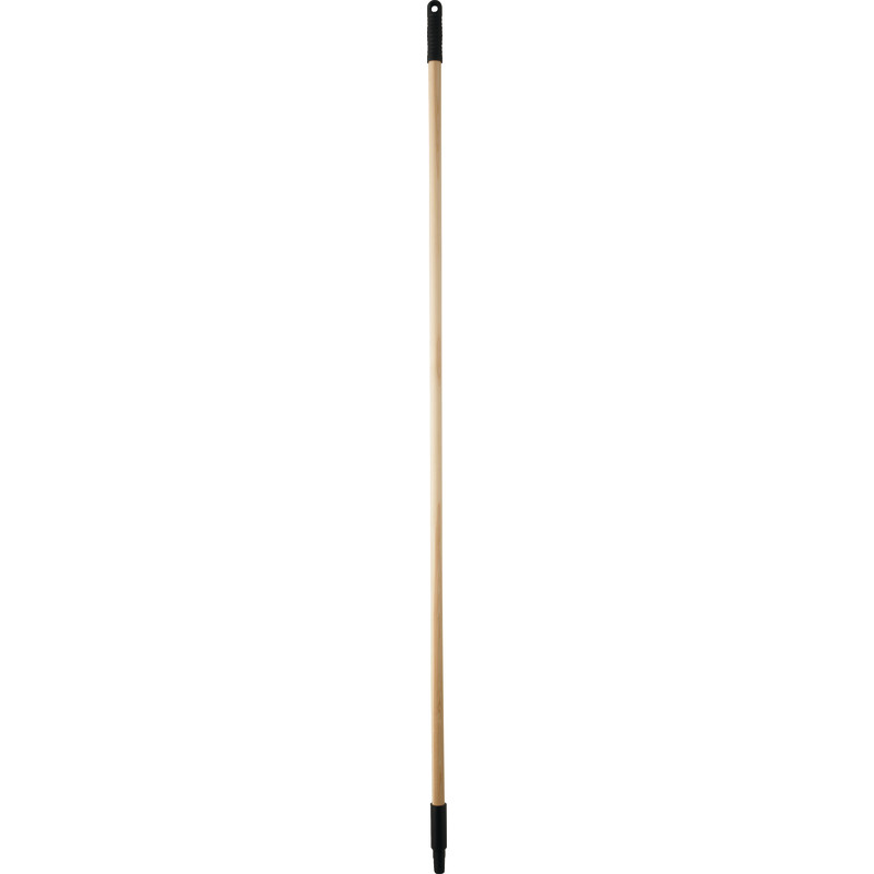 Skaft med gevind, Vikan, 176cm, Ø2,5cm, PP/træ - 176 cm | Rekvisitter | Husholdningsrengøringsrekvisitter | NODISCOUNT