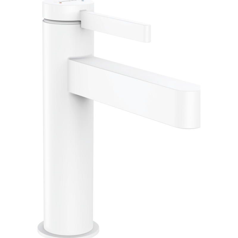 Hansgrohe Finoris 110 tvättställsblandare, matt vit