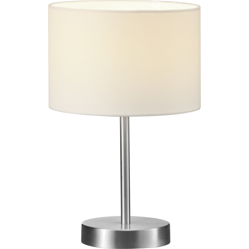 Trio Lighting Hotel bordlampe, hvid, 20 cm