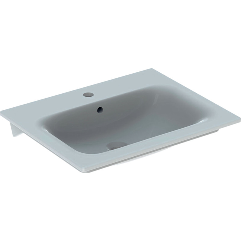 Geberit Renova Plan tvättställ, 60x48 cm, vit