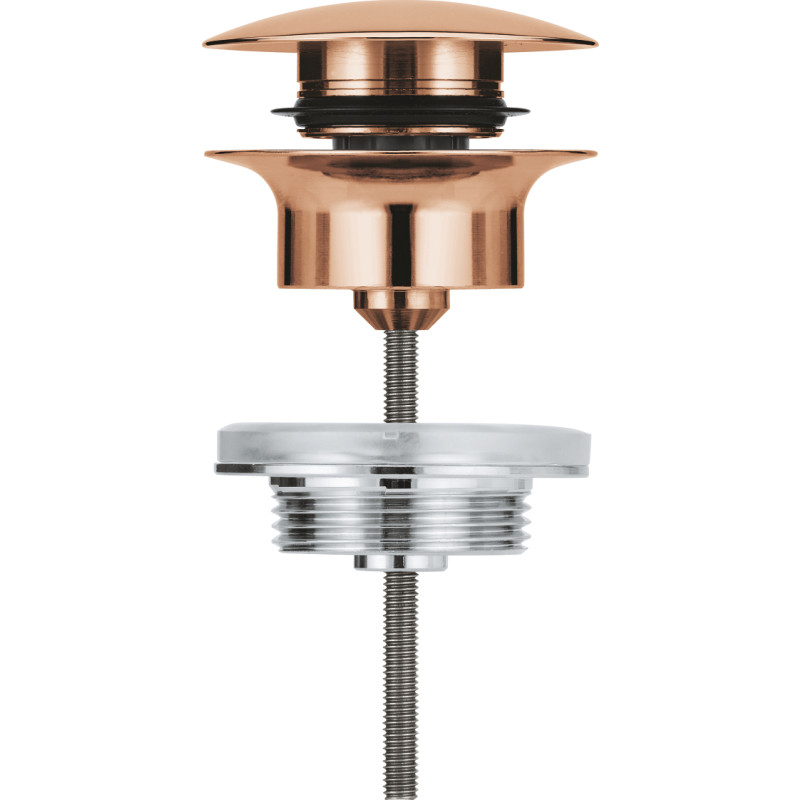 GROHE Push up bundventil 1 1/4'' med overløb - Poleret Warm Sunset