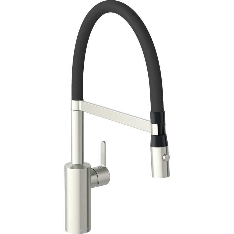 Damixa Silhouet Pro kkkenarmatur, steel (PVD)