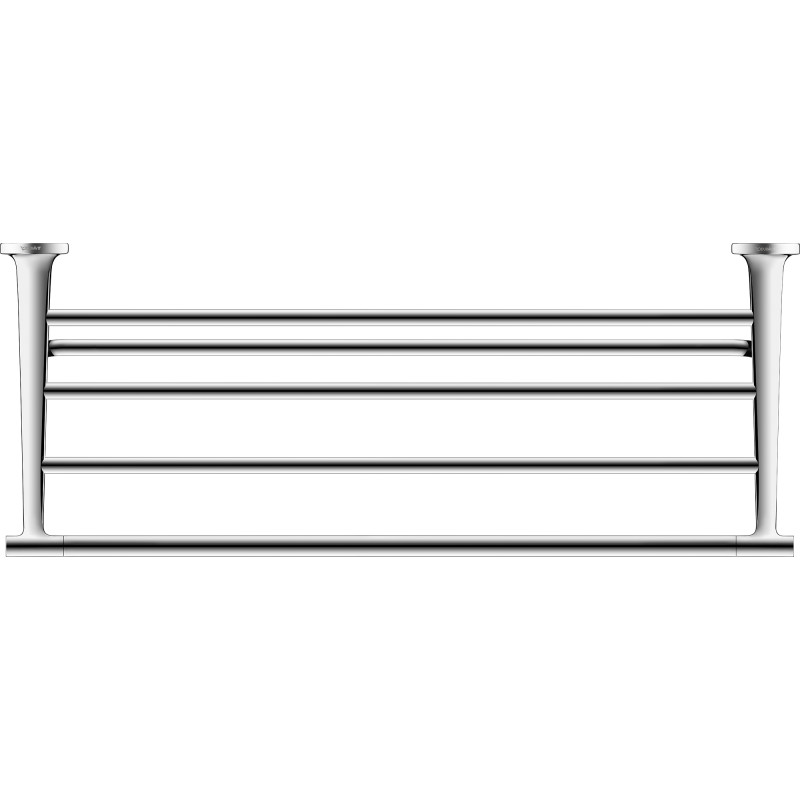 Duravit Starck T hylla, 61x23,2 cm, krom