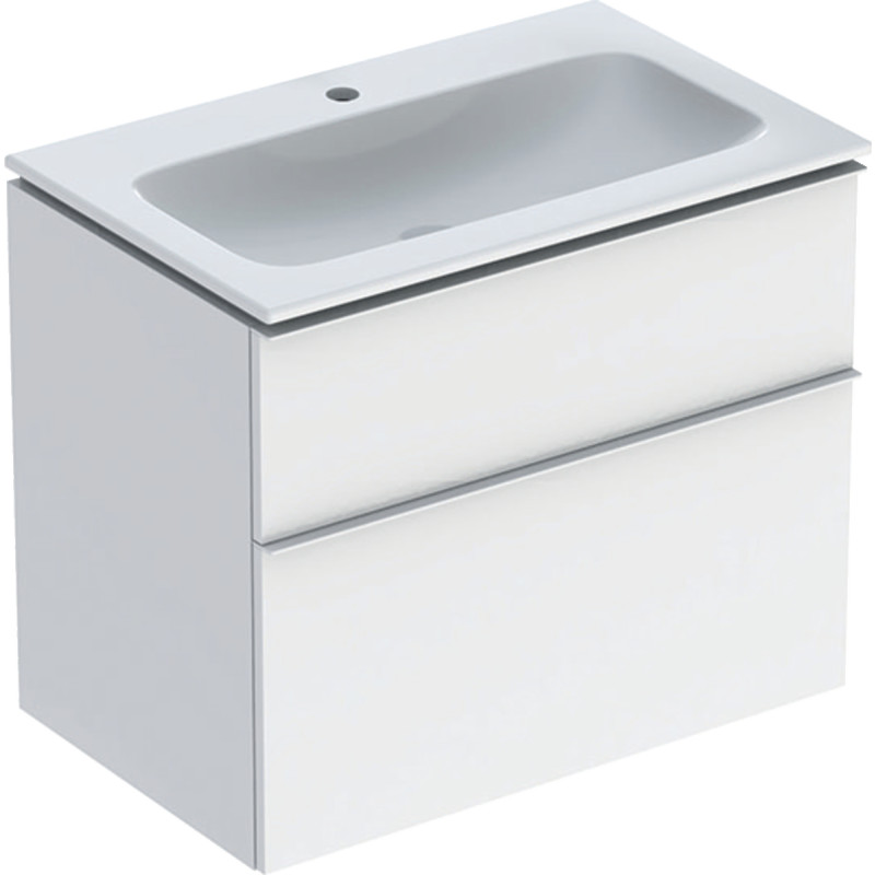 Geberit iCon møbelpakke, 75x48 cm, hvid højglans