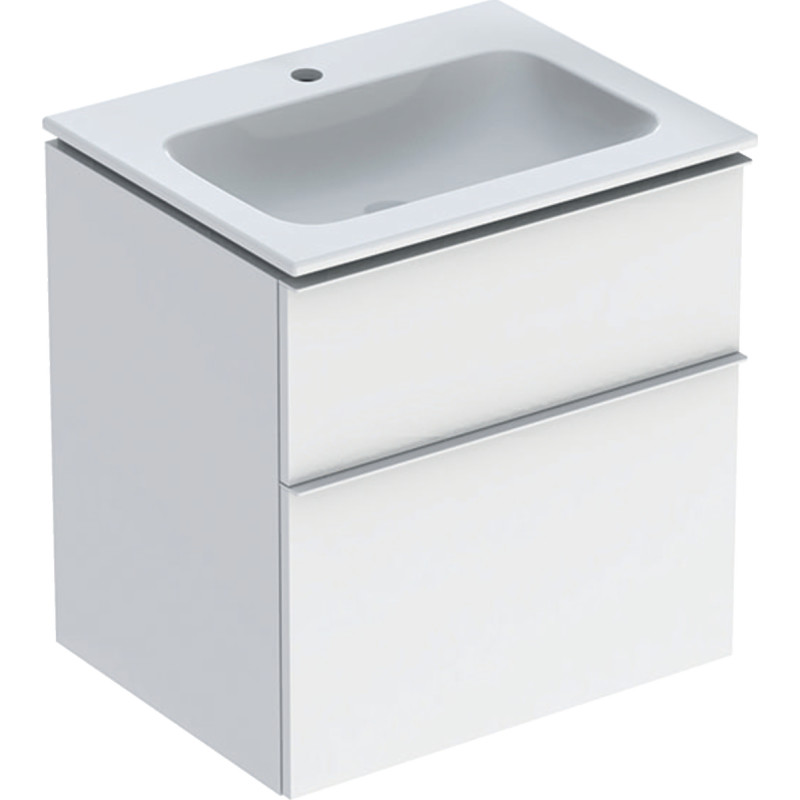 Geberit iCon möbelpaket, 60x48 cm, vit högglans
