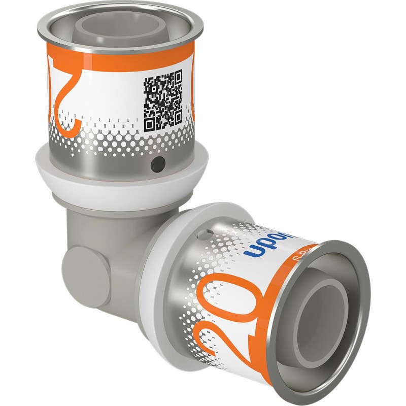 Uponor S-press Plus vinkel PPSU, 20-20 mm