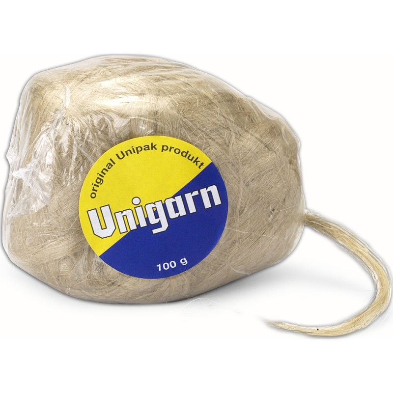 Heglet hør 100 gr. nøgle i krympeplast
