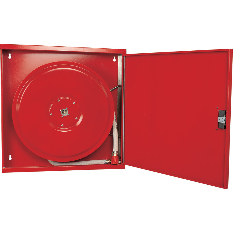 Safeti brandskab T2 30 meter 3/4" manuel RAL 3002 (rød) vendbar