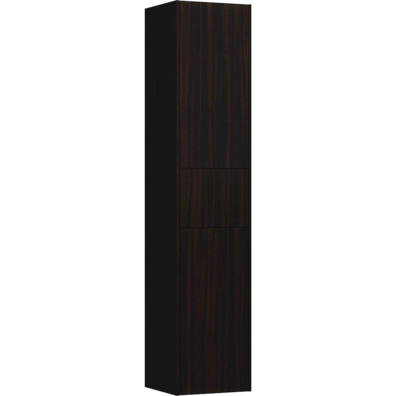 Laufen BASE højskab Laufen Base højskab, mørk elm, 2 døre, 1 skuffe