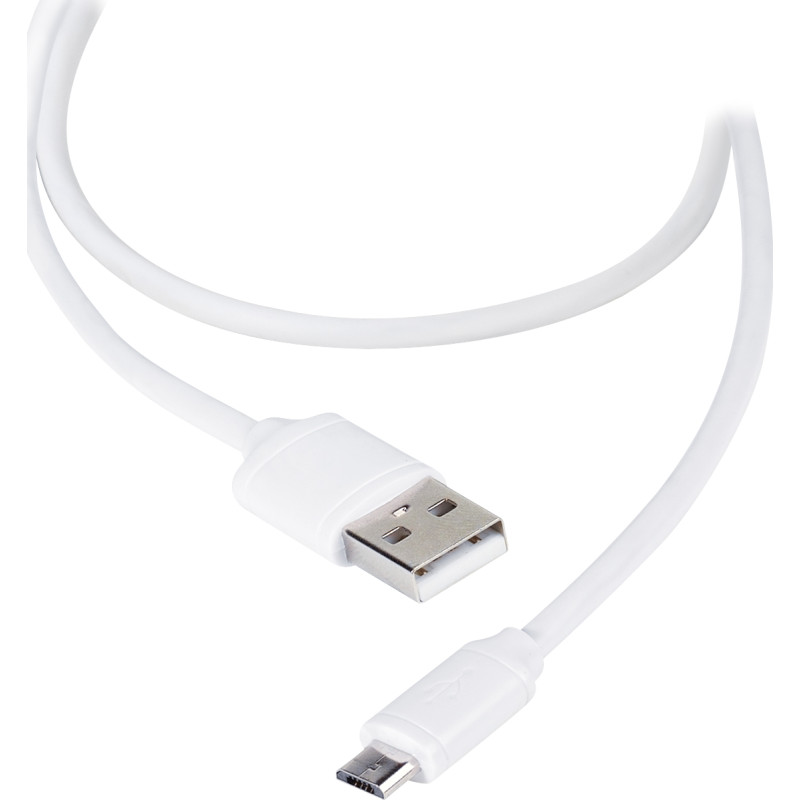 Vivanco DCVVMCUSB12W - USB cable - USB to Micro-USB Type B - 1.2 m