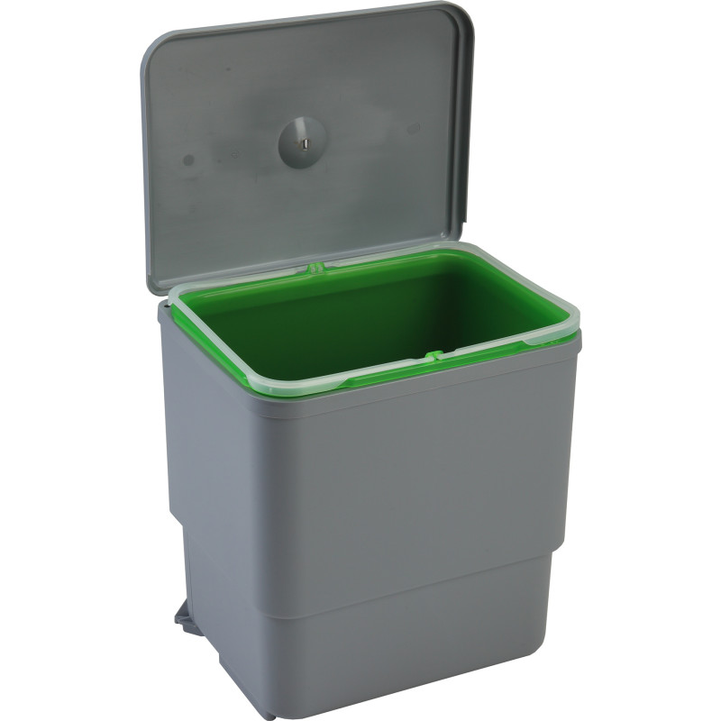 Intra Sesamo 1 källsortering, 16 liter, grå/grön