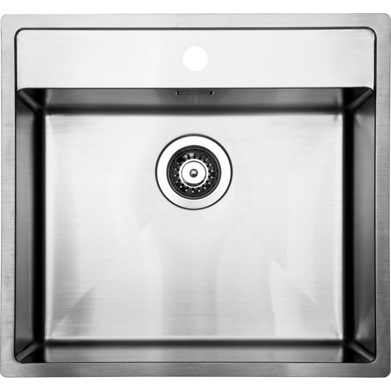 Intra Juvel Intra Baltic 500THF køkkenvask 490x380 mm med strainer. Til nedfældning