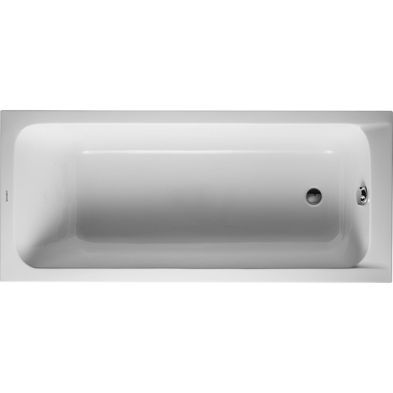 Duravit D-Code badekar, 150x75 cm, hvid
