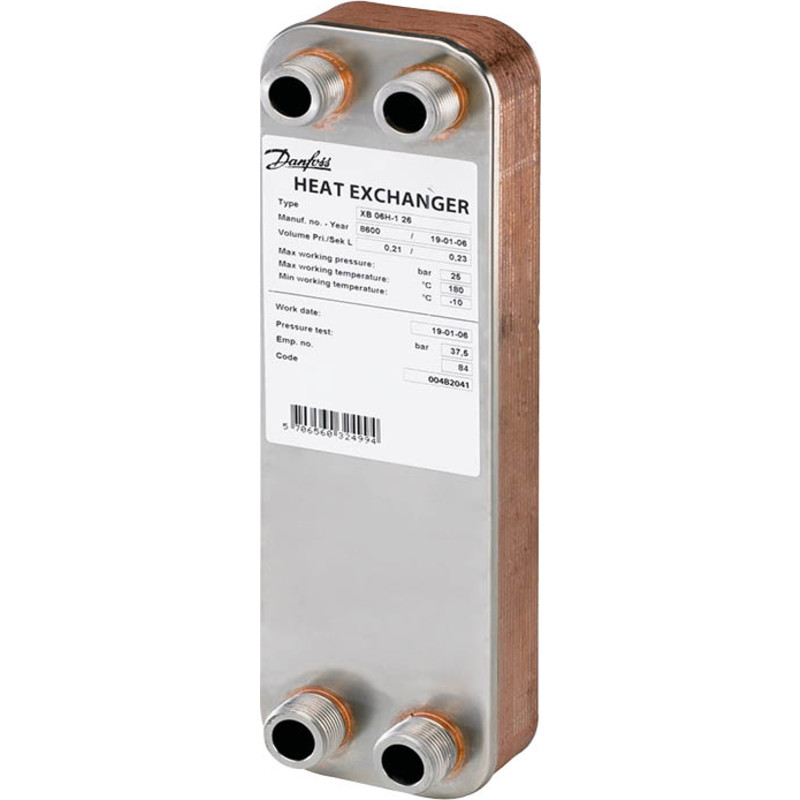 Danfoss Redan pladevarmeveksler Ms XB06H-1 26pl brugsvand/varme
