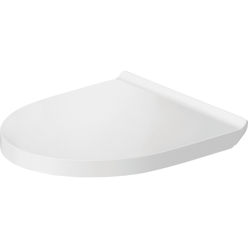 Duravit No.1 toalettstol, mjukstängande, vit
