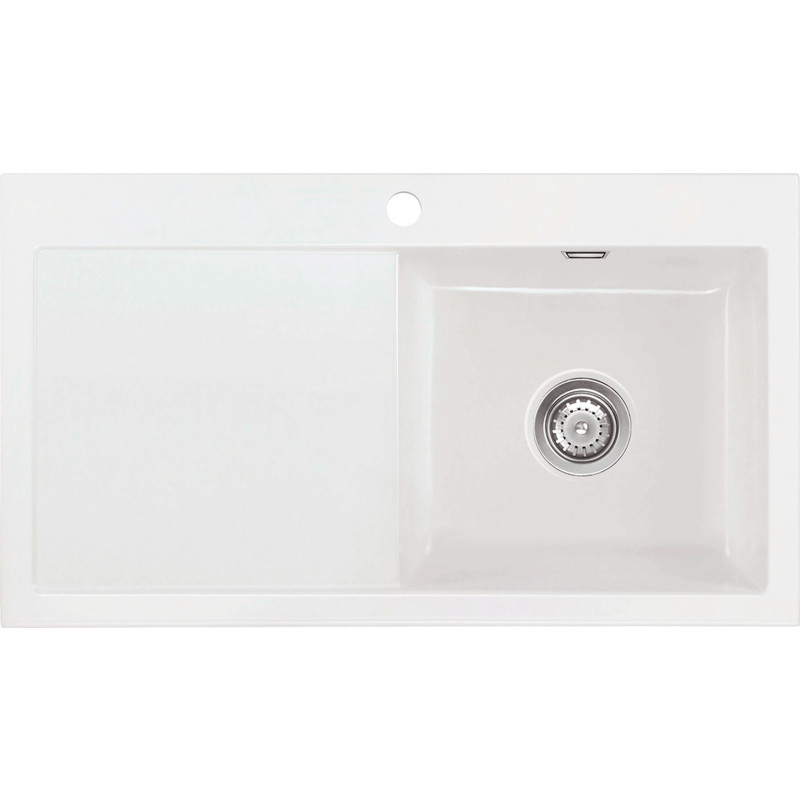 Lavabo Mera 90 køkkenvask, 90x51 cm, hvid