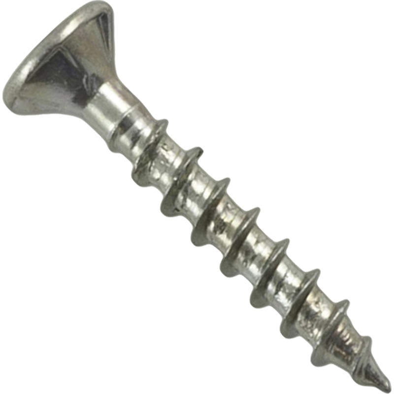 NKT Climate-G3 spånskrue 3,0x15 mm undersænket hoved til udendørs fuldgevind Torx 10 - 500 stk pr. pakke