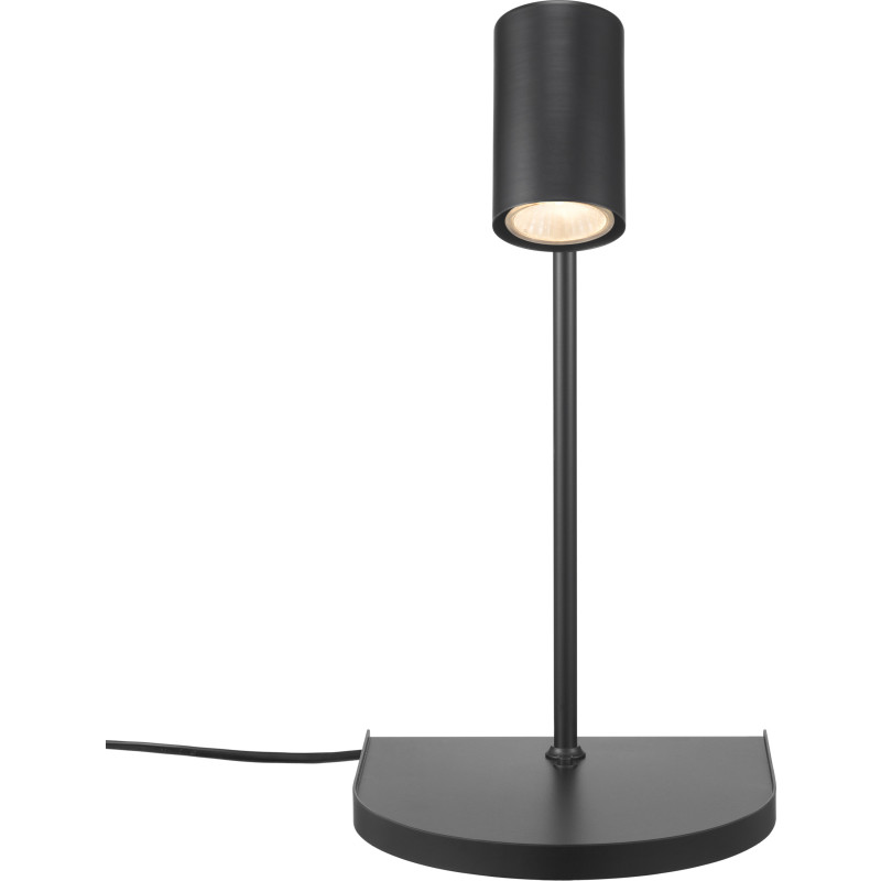 Nordlux Cody v&auml;gglampa med USB, svart