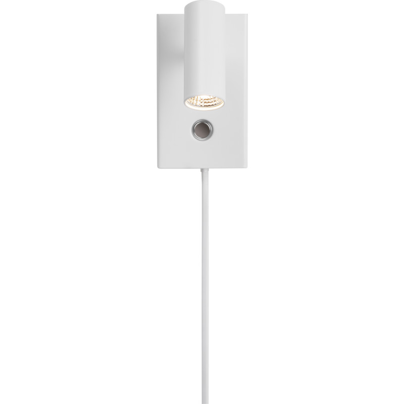 Nordlux Omari v&auml;gglampa, vit