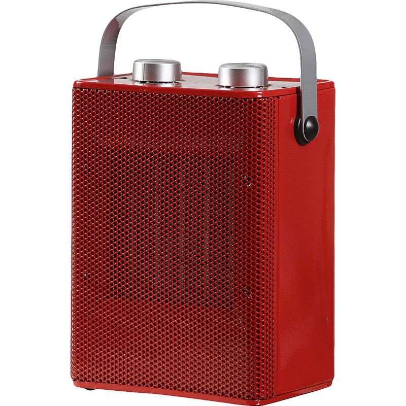 Case värmefläkt, röd - 2000W