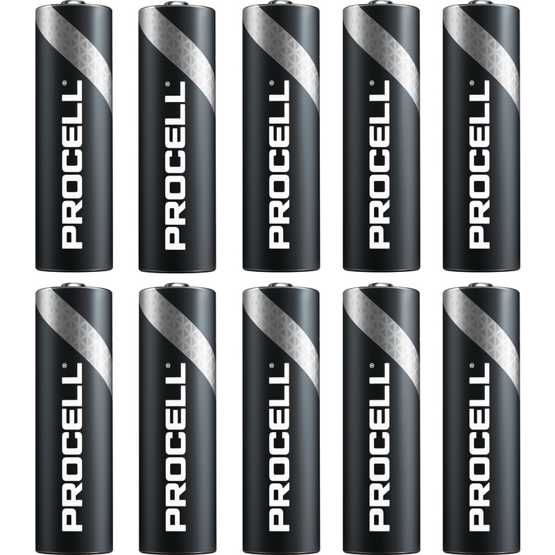 Duracell Procell AA batterier, 10 stk.