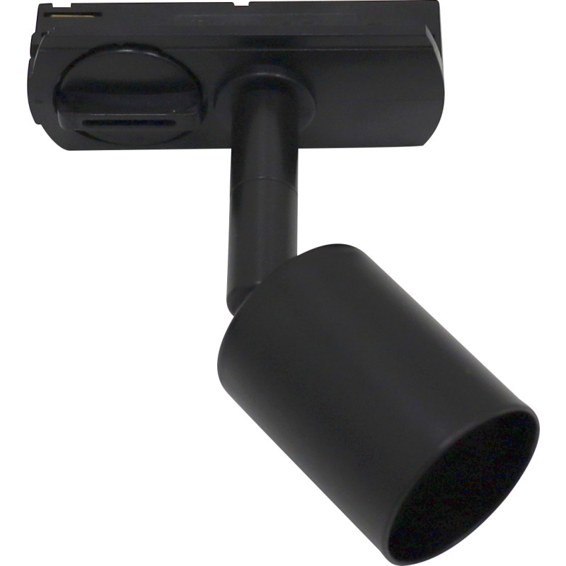Spot Track light 1F GU10 ECO - eksklusiv lyskilde, mat sort