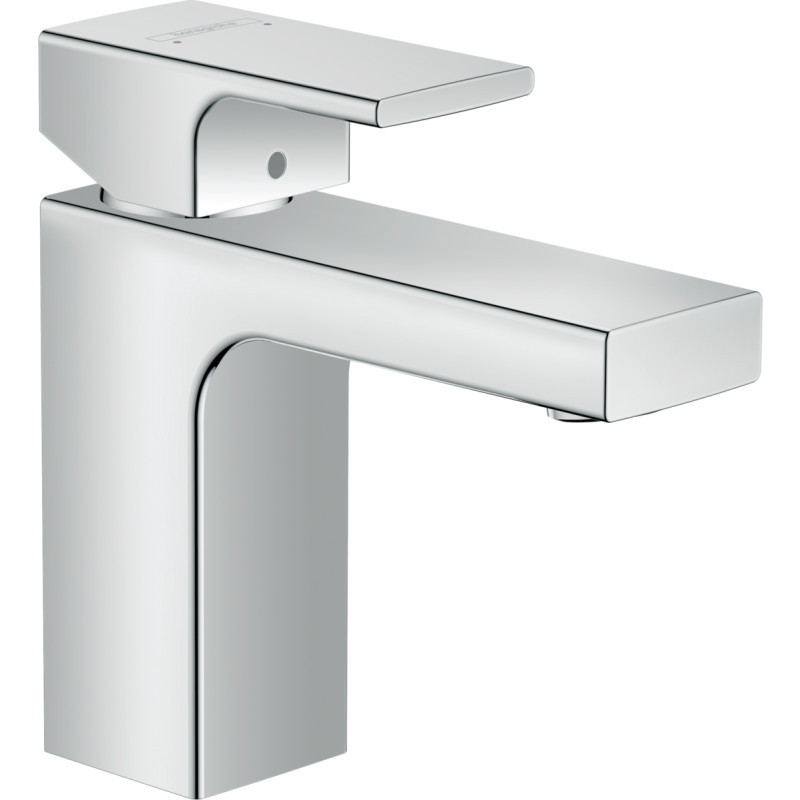 hansGrohe Vernis Shape 1-grebs håndvaskarmatur 100, med løft-op bundventil, krom