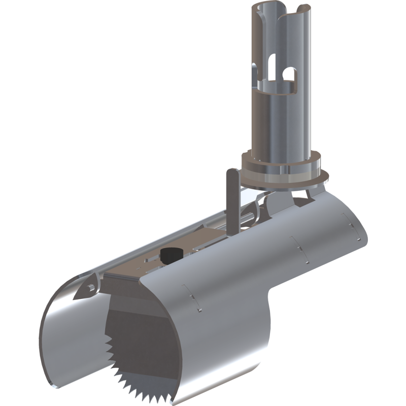 Nordisk Innovation TX11 Lock reline rottespærre, til beton og PVC, strømpeforet rør, Ø100/110 mm