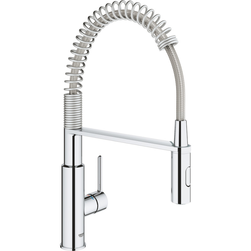 Grohe Kkkenarmatur, 236mm tud, 1-grebs, blank krom