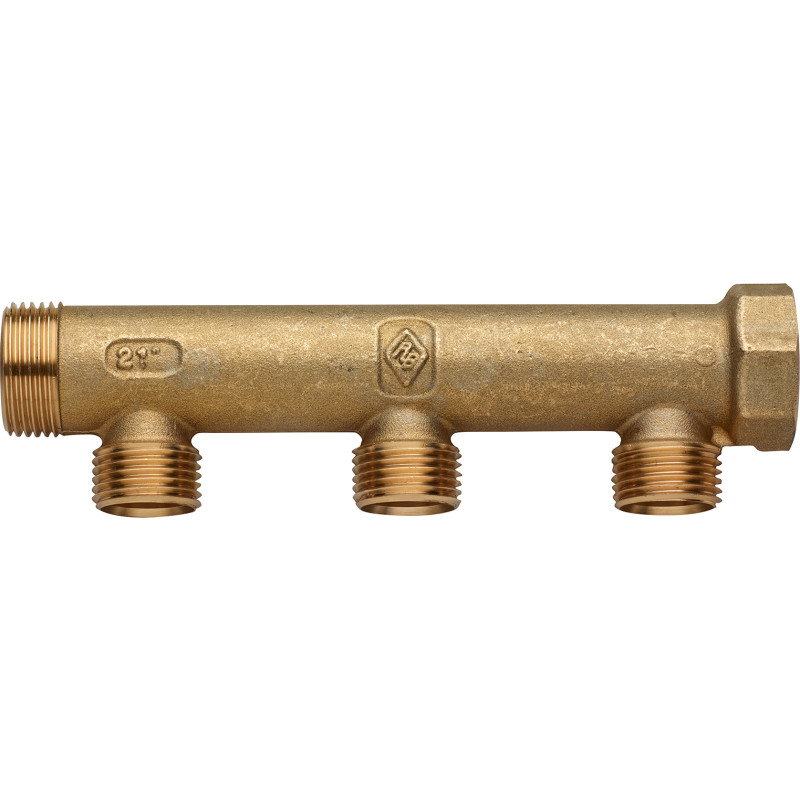 Fördelarrör 3/4" x 1/2", 3 förgreningar