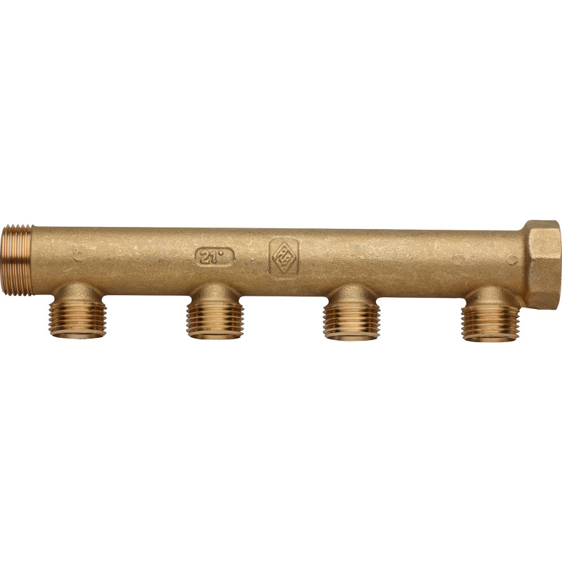Fördelarrör 3/4" x 1/2", 4 förgreningar