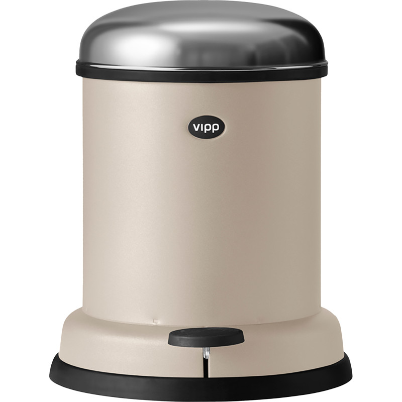 Vipp 14 toiletspand, 8 liter, pedal, beige