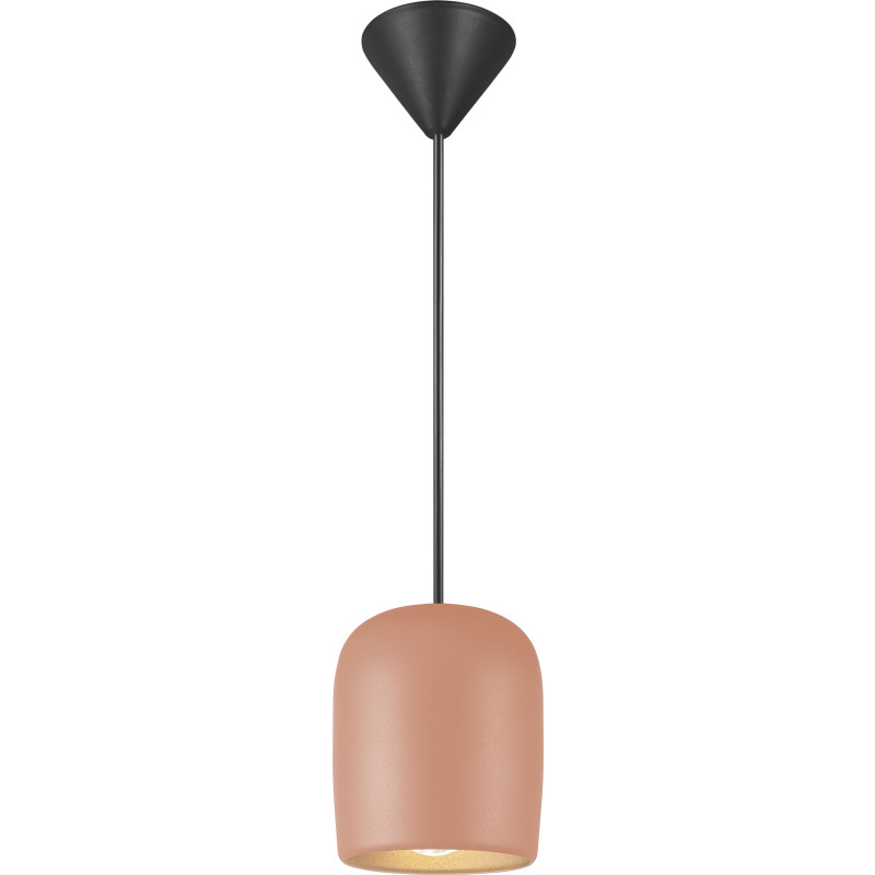 Nordlux Notti 10 pendellampa, terrakotta r&ouml;d