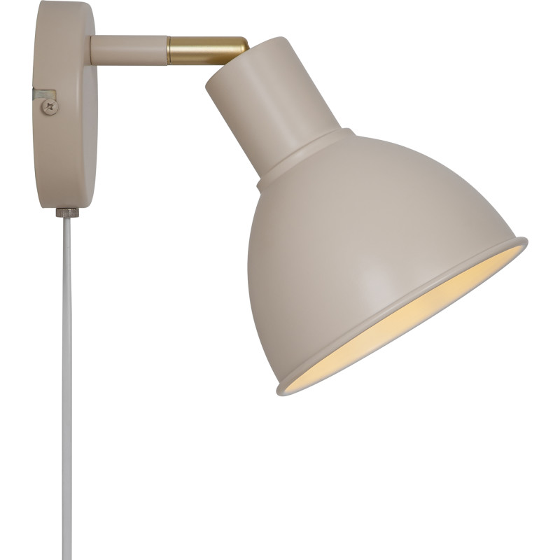 Pop Væglampe Beige - Nordlux - Stue - Metal