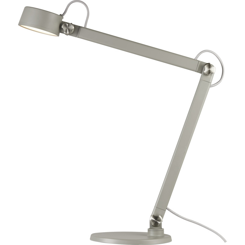 Nobu Bordlampe Grey - DFTP DFTP by Nordlux - Kontor / arbejdsværelse - Moderne - Metal - Med én lyskilde
