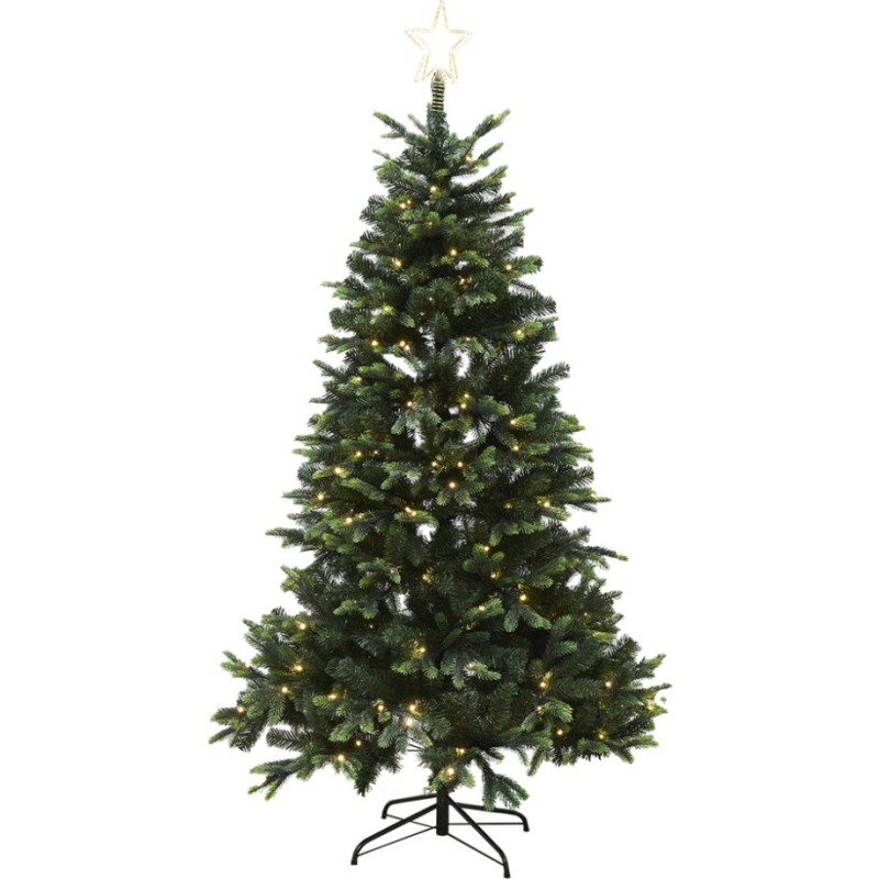 Nordic Winter Lifa plastgran med belysning, 180 x 122 cm