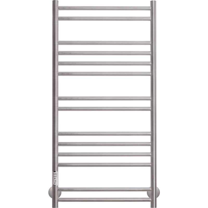 Kriss Apollo Plus el håndklædetørrer 1000x500 mm, børstet rustfrit stål.