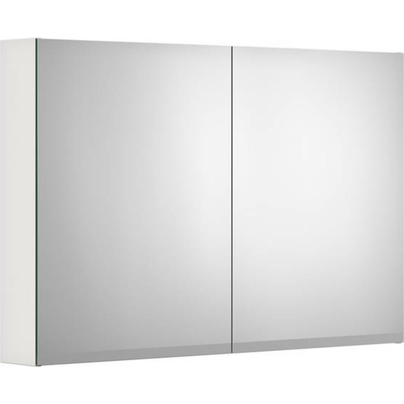 Gustavsberg Artic spegelsk&aring;p med belysning, 99,4x66,2 cm, vit
